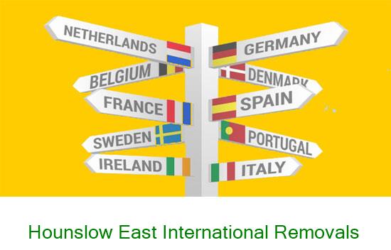 Hounslow East international removal company